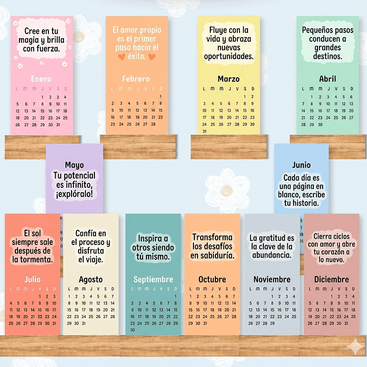 Calendarios Motivacionales 1