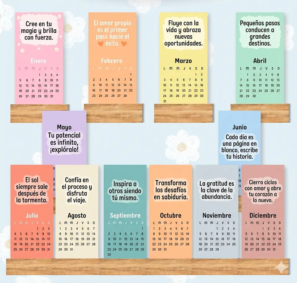 Calendarios Motivacionales 1