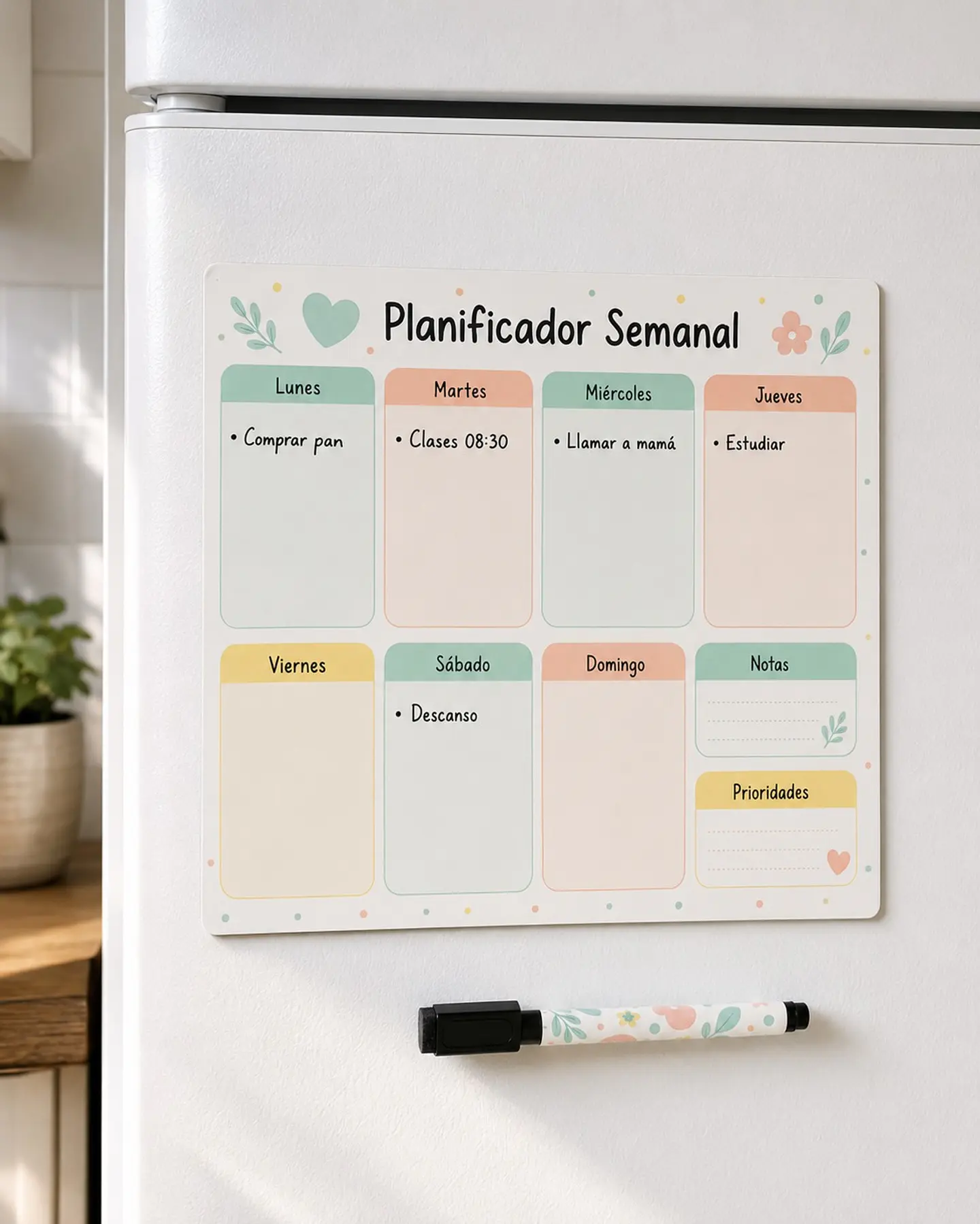Planificador Imantado 5