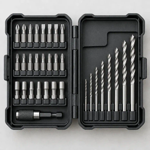 Juego de puntas y brocas, 32 piezas