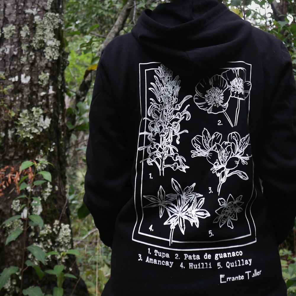 Polerón con Cierre - Flores Nativas | Diseño de Identificación