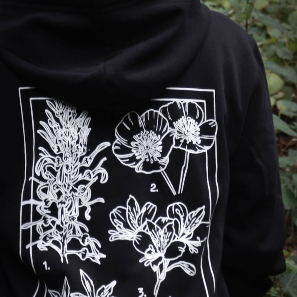 Polerón con Cierre - Flores Nativas | Diseño de Identificación