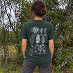 Polera Hojas Nativas Espalda