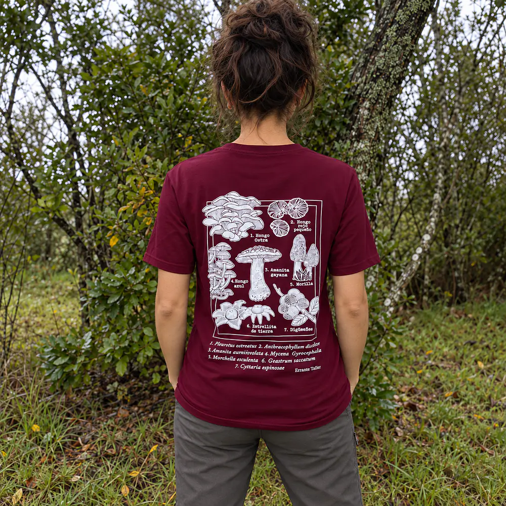 Polera Fungi Espalda