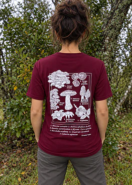 Polera Fungi Espalda