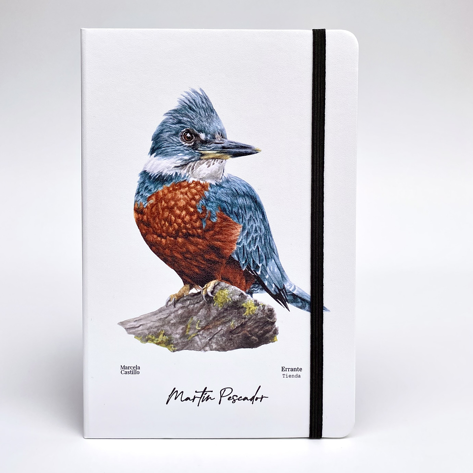 Libreta Tapa Dura - Martín Pescador  1