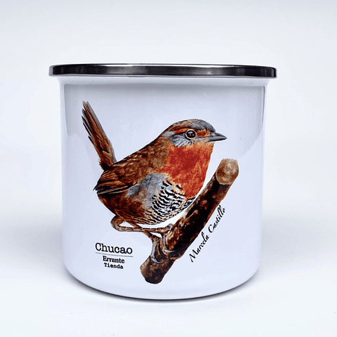 Tazón enlozado - Diseño Chucao