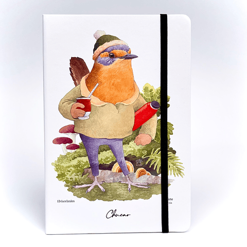 Libreta Tapa Dura - Chucao - Elviscelanius