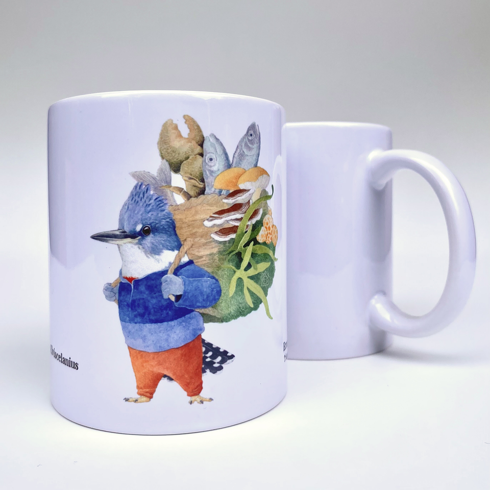 Taza  - Martín Pescador - Elviscelanius 1