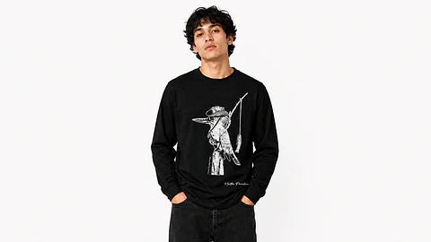 Polera Manga Larga Martín Pescador