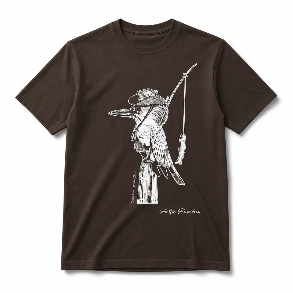 Polera Adulto Martín Pescador 3