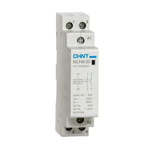 Contactor modular 230Vac 20A, 4KW AC1, 2NA