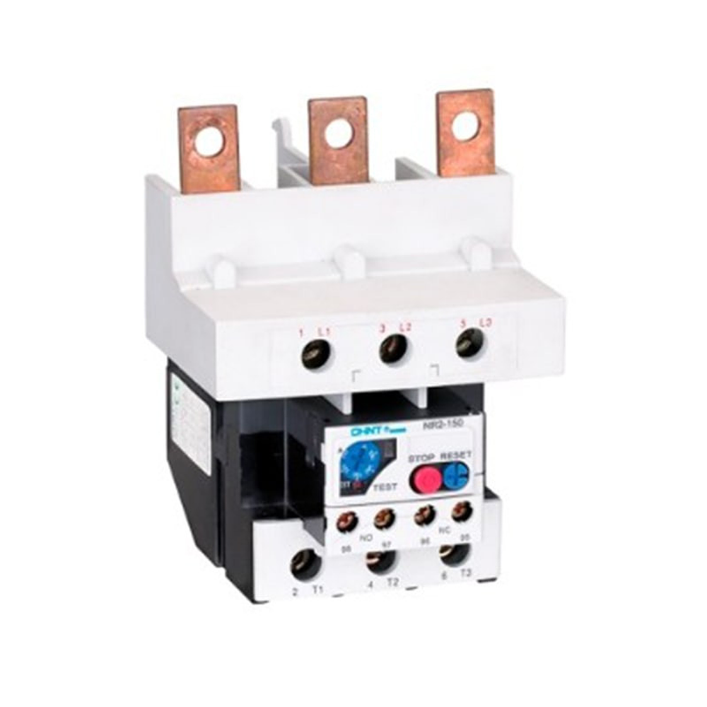 Relé térmico NR2-150,p/contactor 115-150A, regulación 95-120A