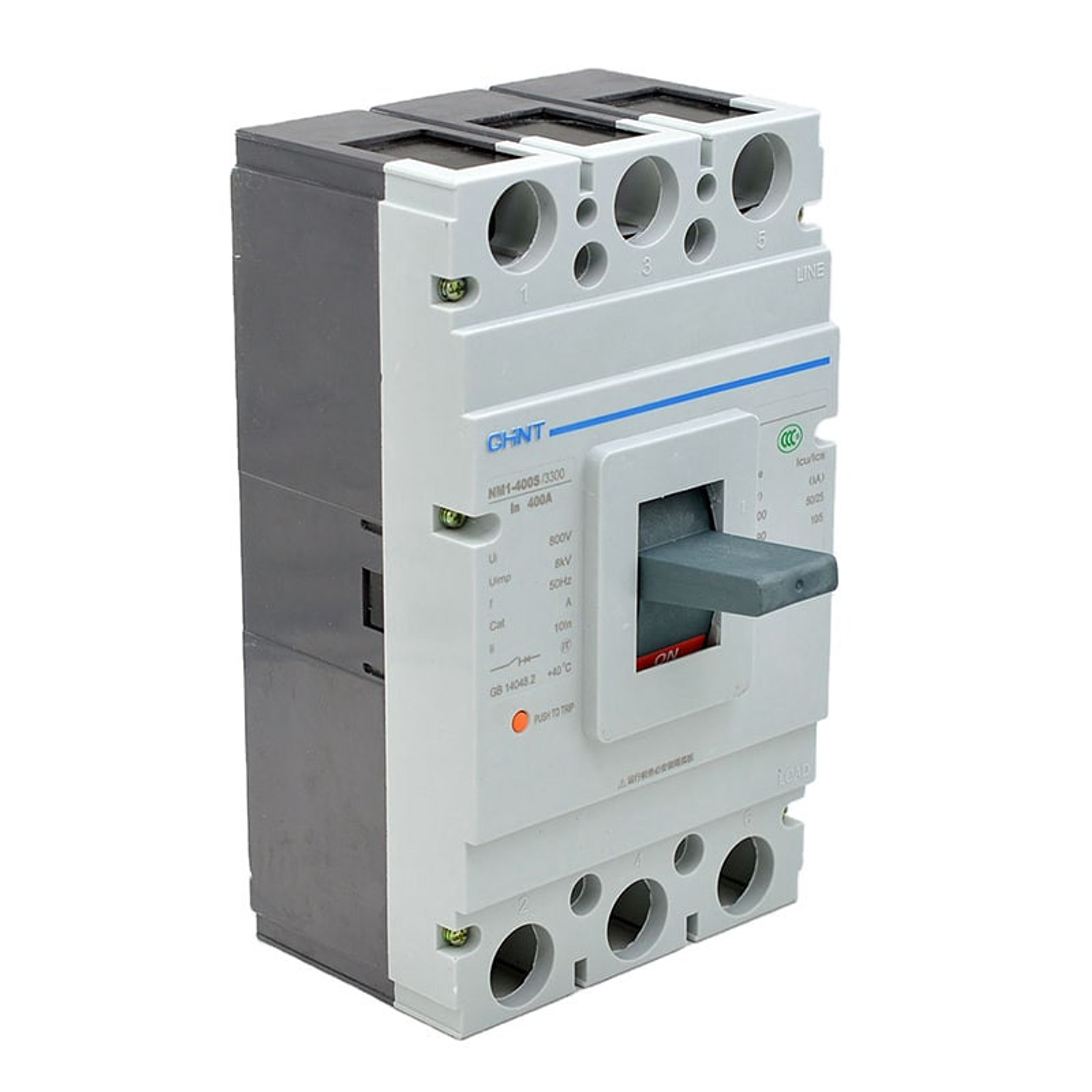 Interruptor 3P NM1-125S 80A (fijo) 415V:25kA