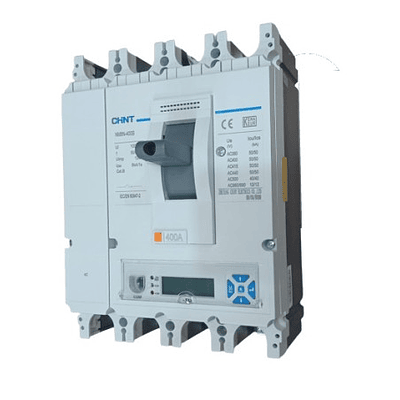 Interruptor NM8N-400S 4P 400A Electrónico 160-400A 415V 50kA