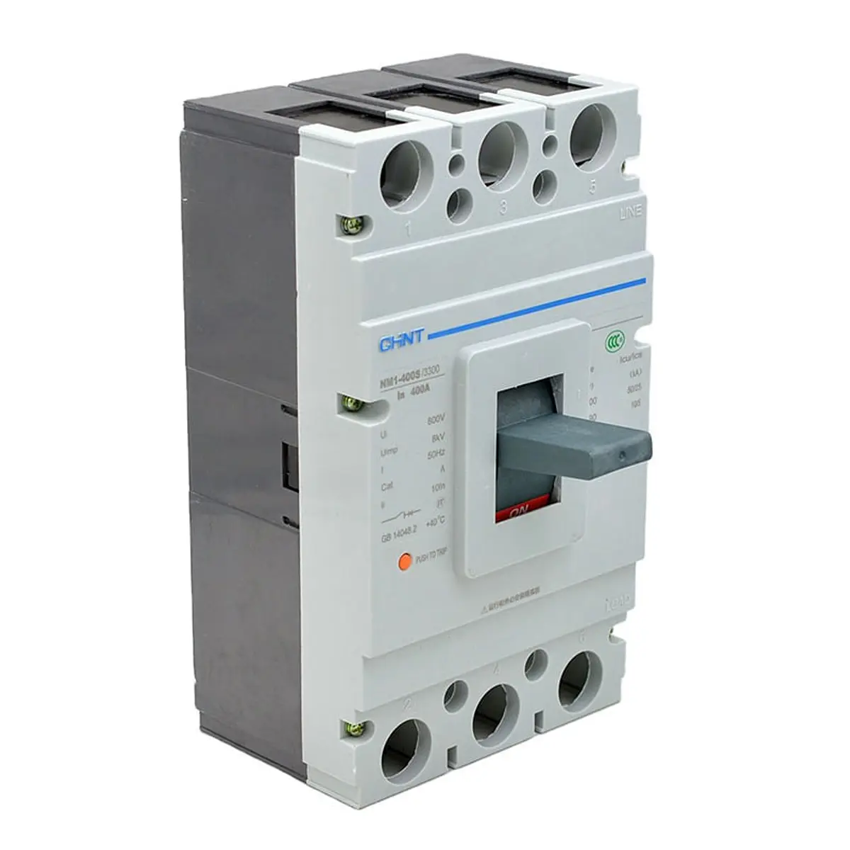 Interruptor 3 Polos Caja Moldeada, FIJO