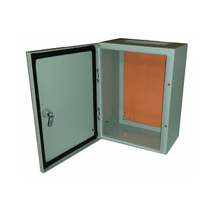 Caja metal 700x500x250mm  RAL7035 placa RAL2004, IP66/ IK10