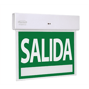 Señalización SALIDA, Led, 1 lado, 220V, 50Hz, Ni/Cd, SEC. 30068