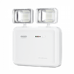 Lámpara emergencia LED, 2 focos, 1000Lm, Ni/Cd IP20, SEC