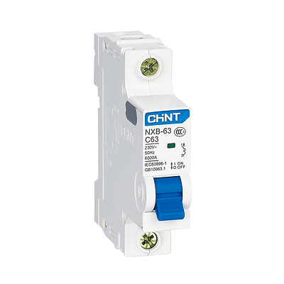 Interruptor 1Px32A 6kA curva C, certificación SEC, NXB-63