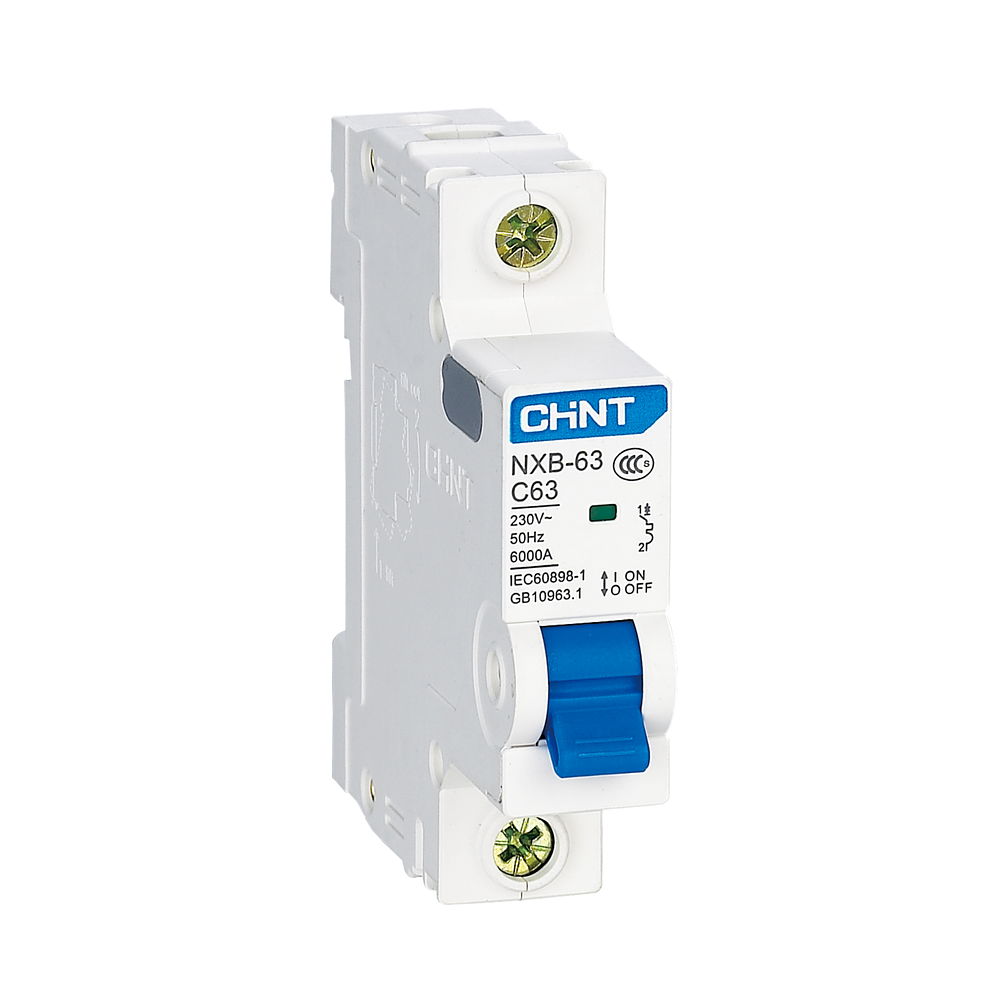 Interruptor 1Px16A 10kA curva C, certificación SEC, NXB-63H