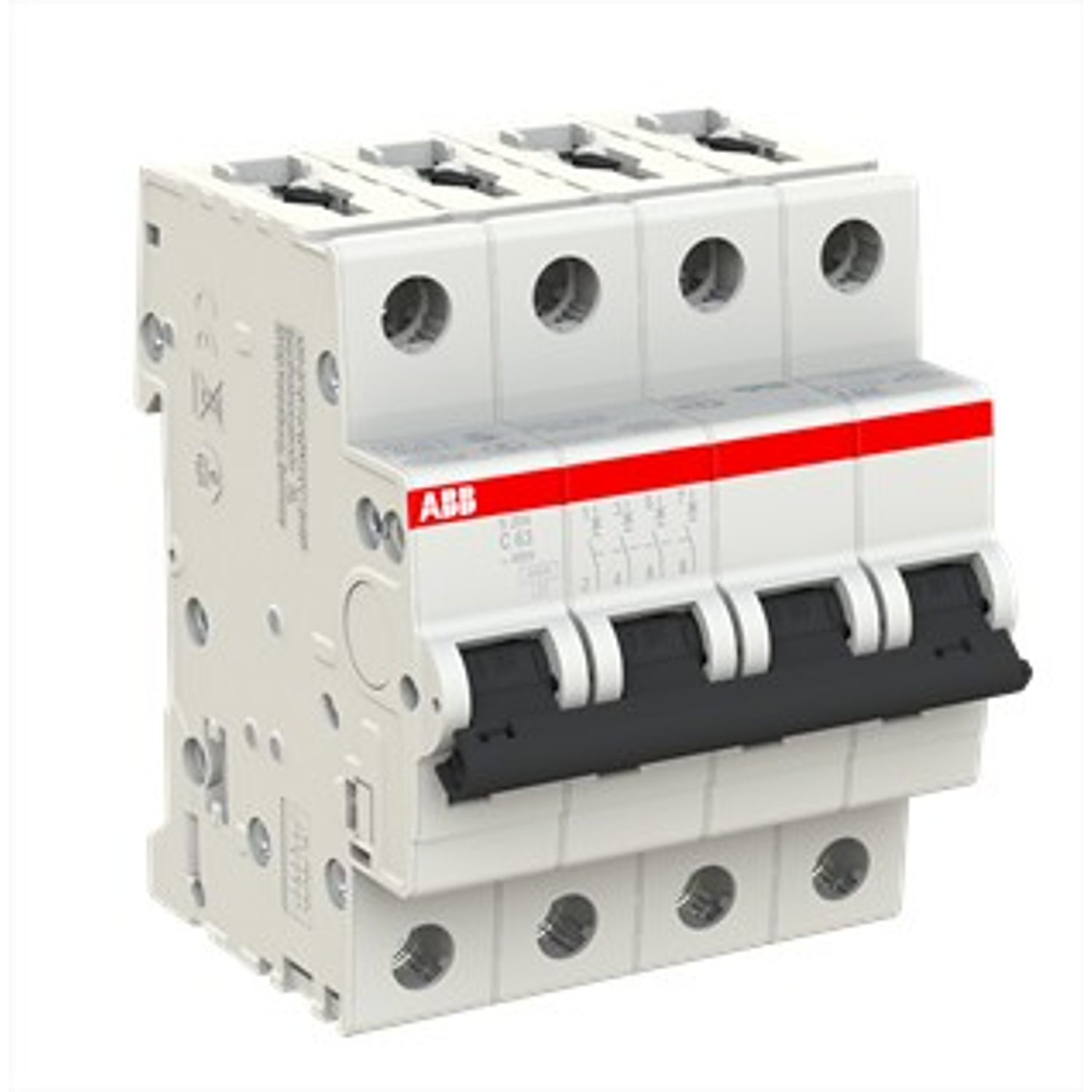 Interruptor 4Px40A 6/10kA curva C, S204-C40