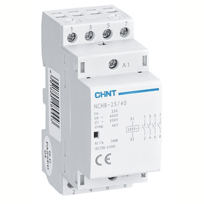 Contactor modular 230Vac 25A, 16KW AC1, 2NA+2NC