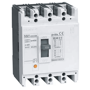 Interruptor 4P NM1-250S/4300 160A (fijo) 690V: 25kA