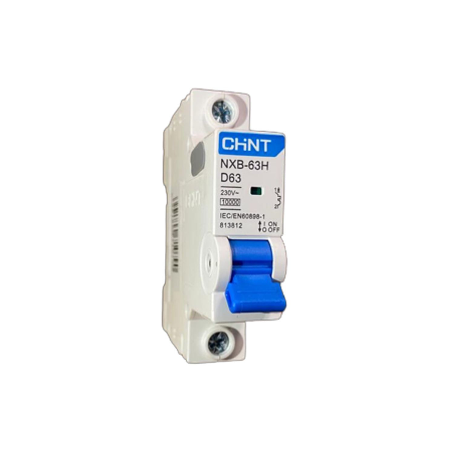 Interruptor 1Px6A 10kA curva D, certificacion SEC, NXB-63H