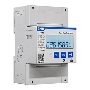 analizador/remarcador directo 80A 3P+N RS485, montaje DIN