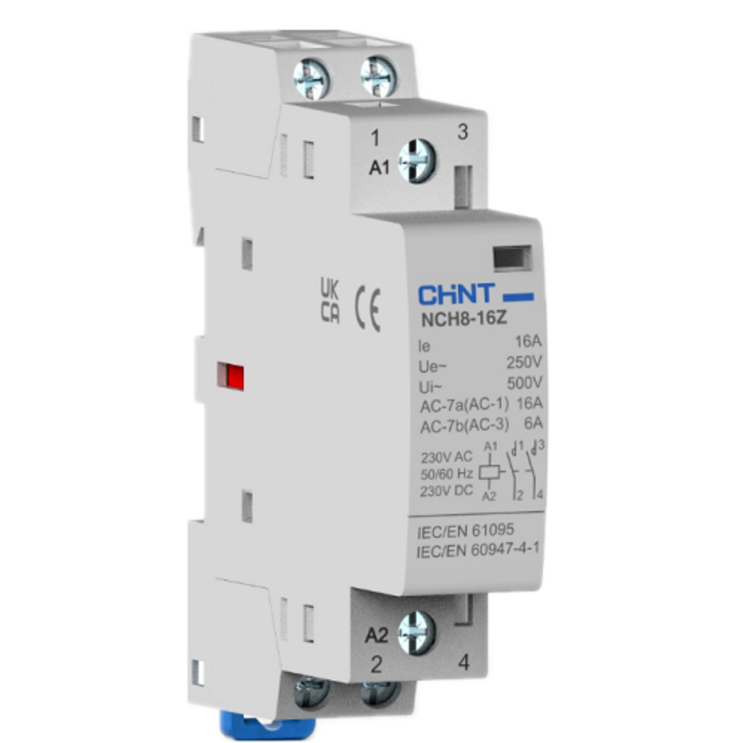 Contactor modular 24Vac/DC 25A, 4KW AC1, 2NA