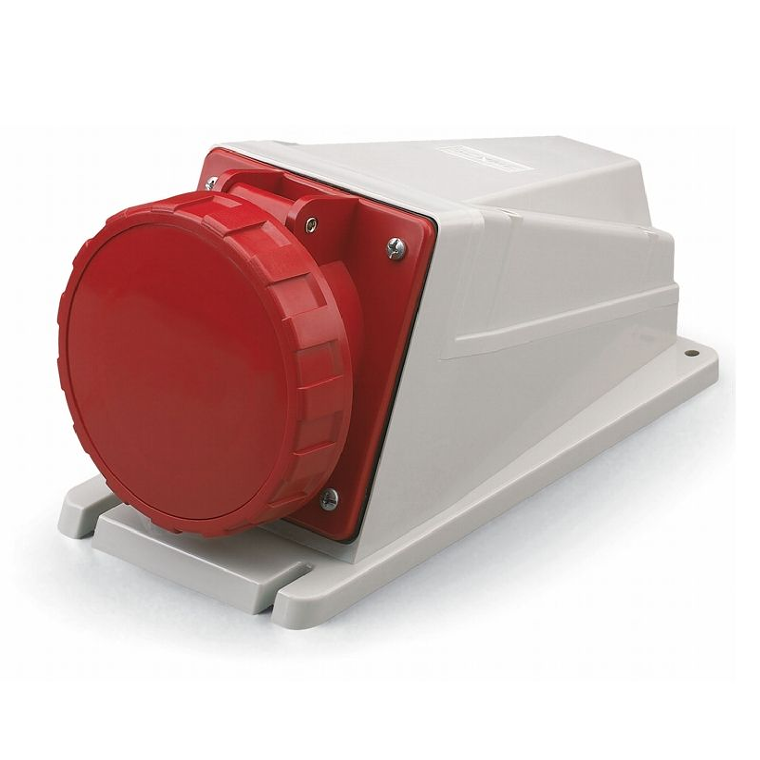 Enchufe hembra sobrepuesto 90° IP67 63A 380V 3P+N+T 6H