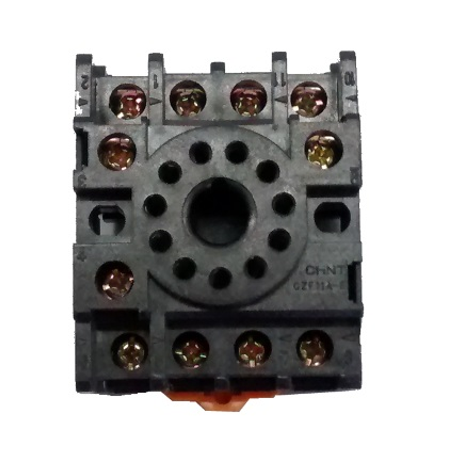 Base undecal riel Din, con protección contacto, 52x41x31(mm)