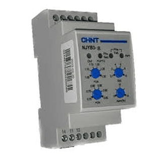 Rele asimetria, falla fase, S/B voltaje, secuencia, 1NO/NC, modelo NJYB3-8