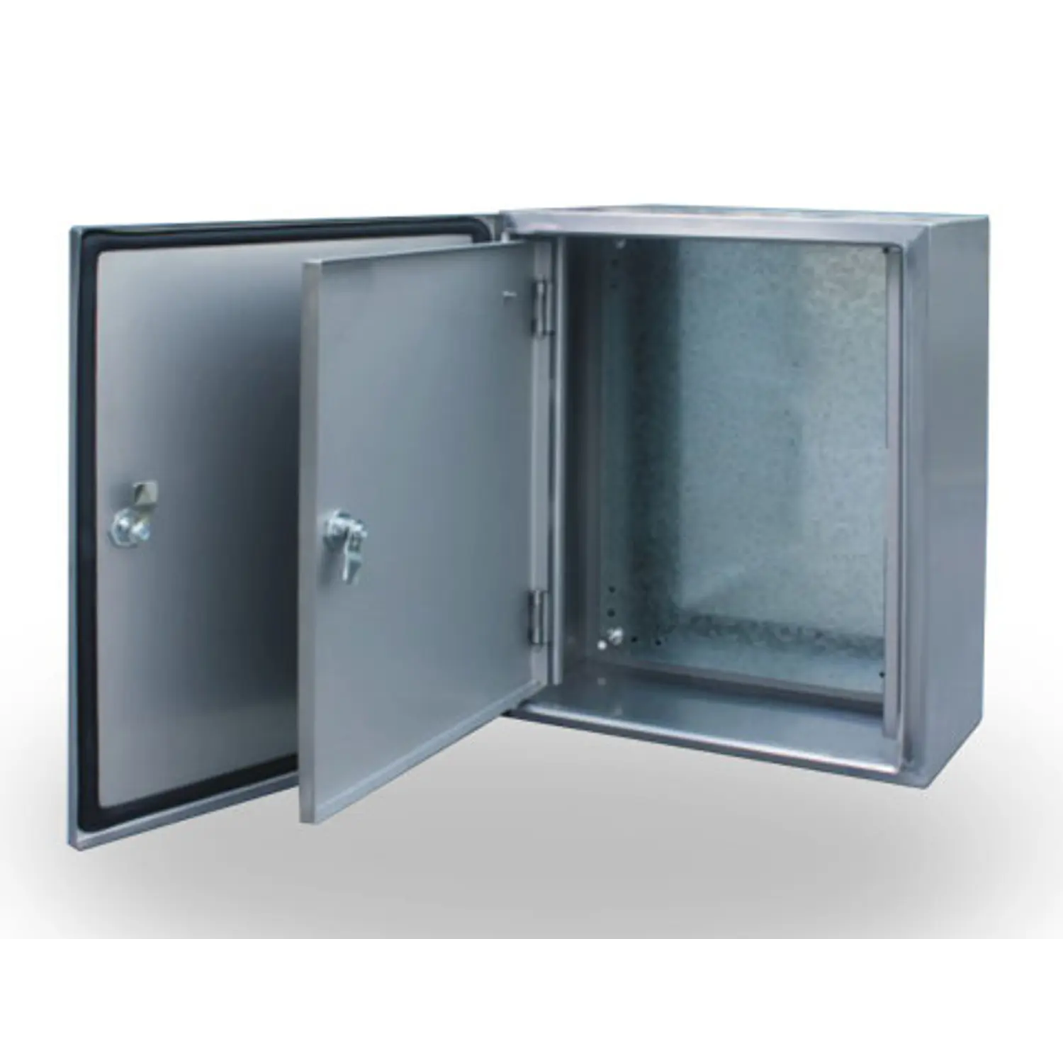 Caja Acero Inoxidable AISI304 IP66 500x400x200mm c/cubre eqo