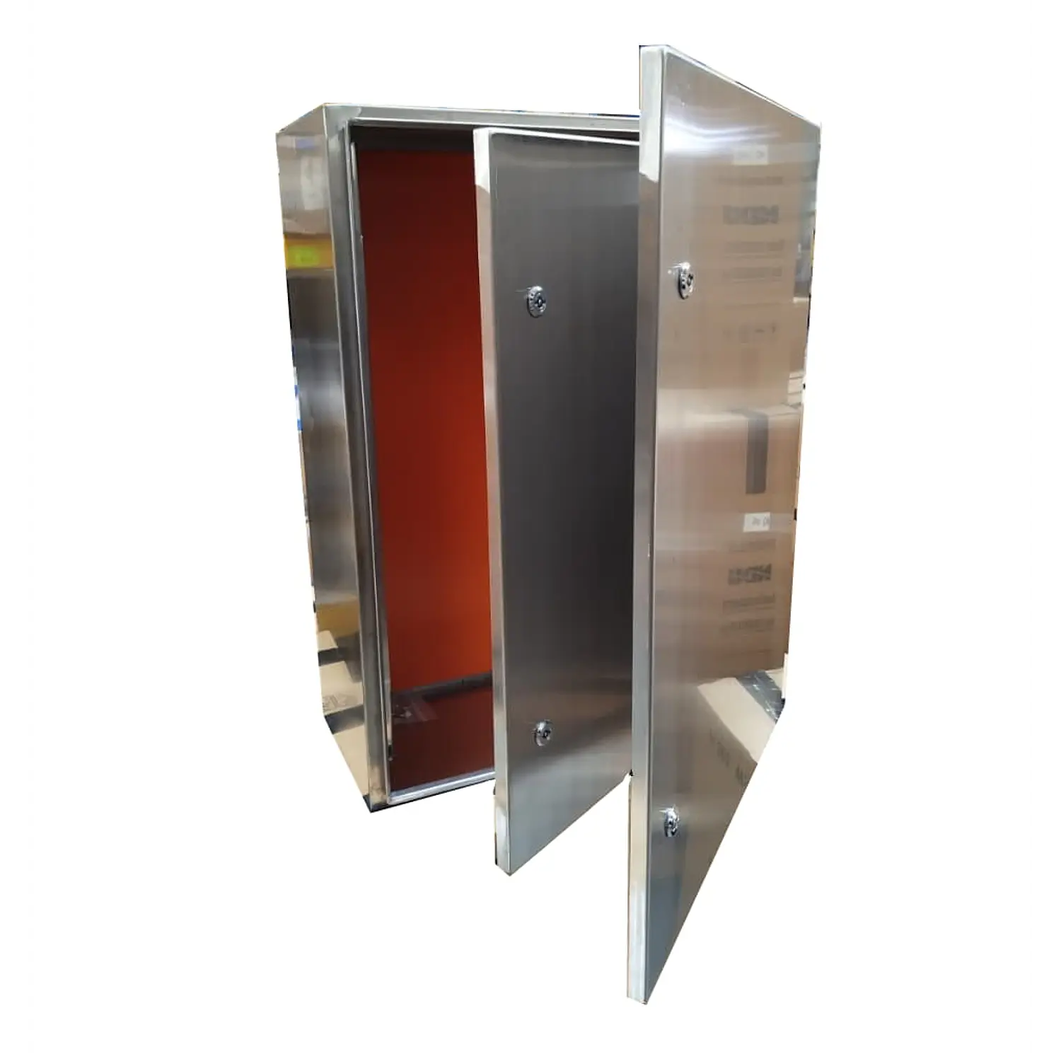 Caja Acero Inoxidable AISI304 IP66 1200x800x300mm c/cubre eq