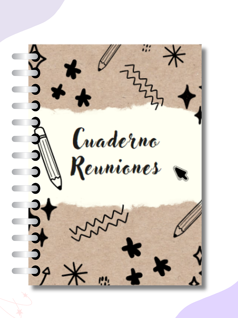 Cuaderno de Reuniones Escolar | 100 Hojas para Apoderados y Actividades 2