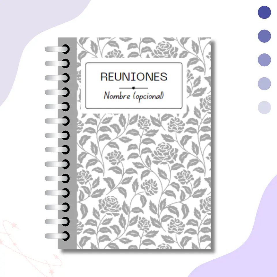 Cuaderno de Reuniones Escolar | 100 Hojas para Apoderados y Actividades 5