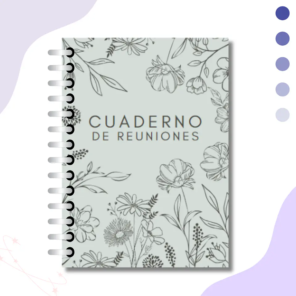 Cuaderno de Reuniones Escolar | 100 Hojas para Apoderados y Actividades 6