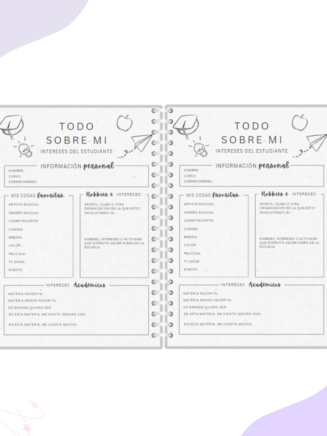 Cuaderno de Reuniones Escolar | 100 Hojas para Apoderados y Actividades 7