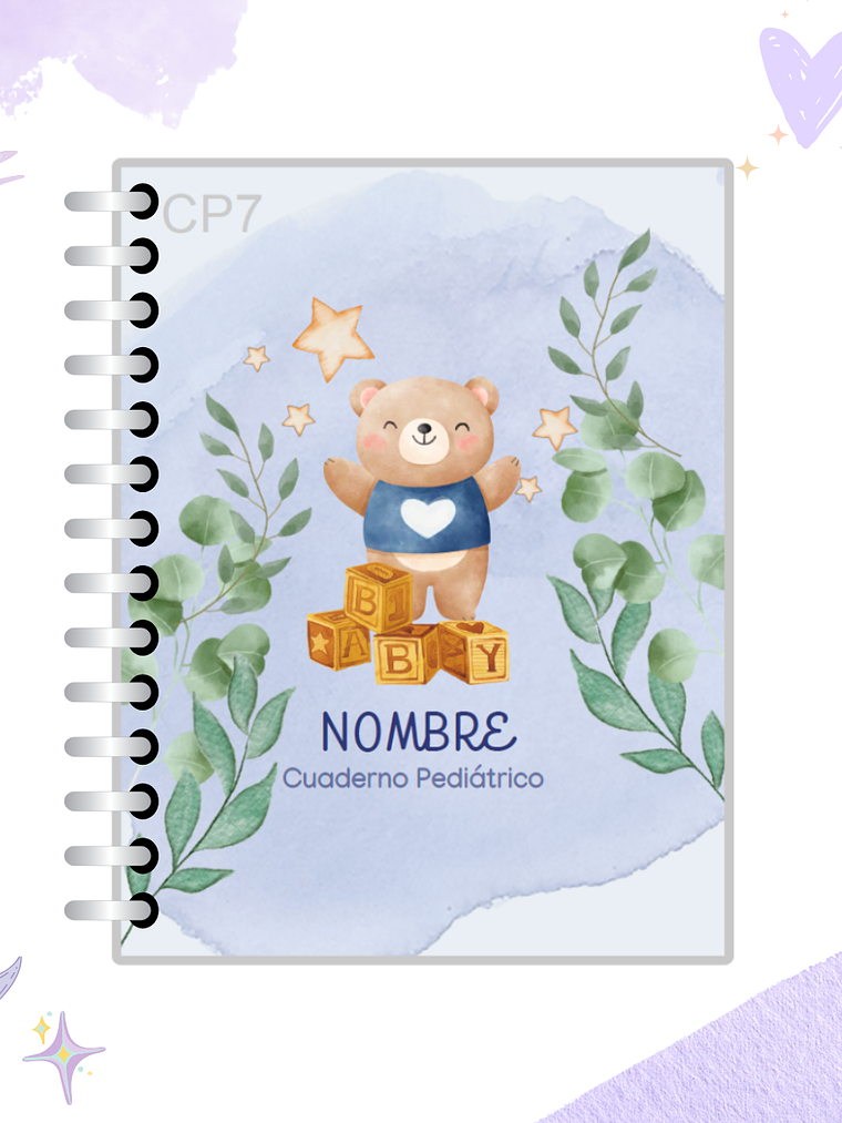 Cuaderno Pediátrico - Rosa 16