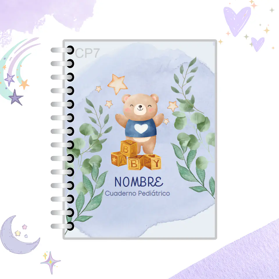 Cuaderno Pediátrico - Rosa 17