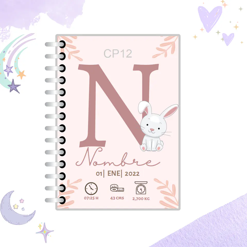 Cuaderno Pediátrico - Rosa 21