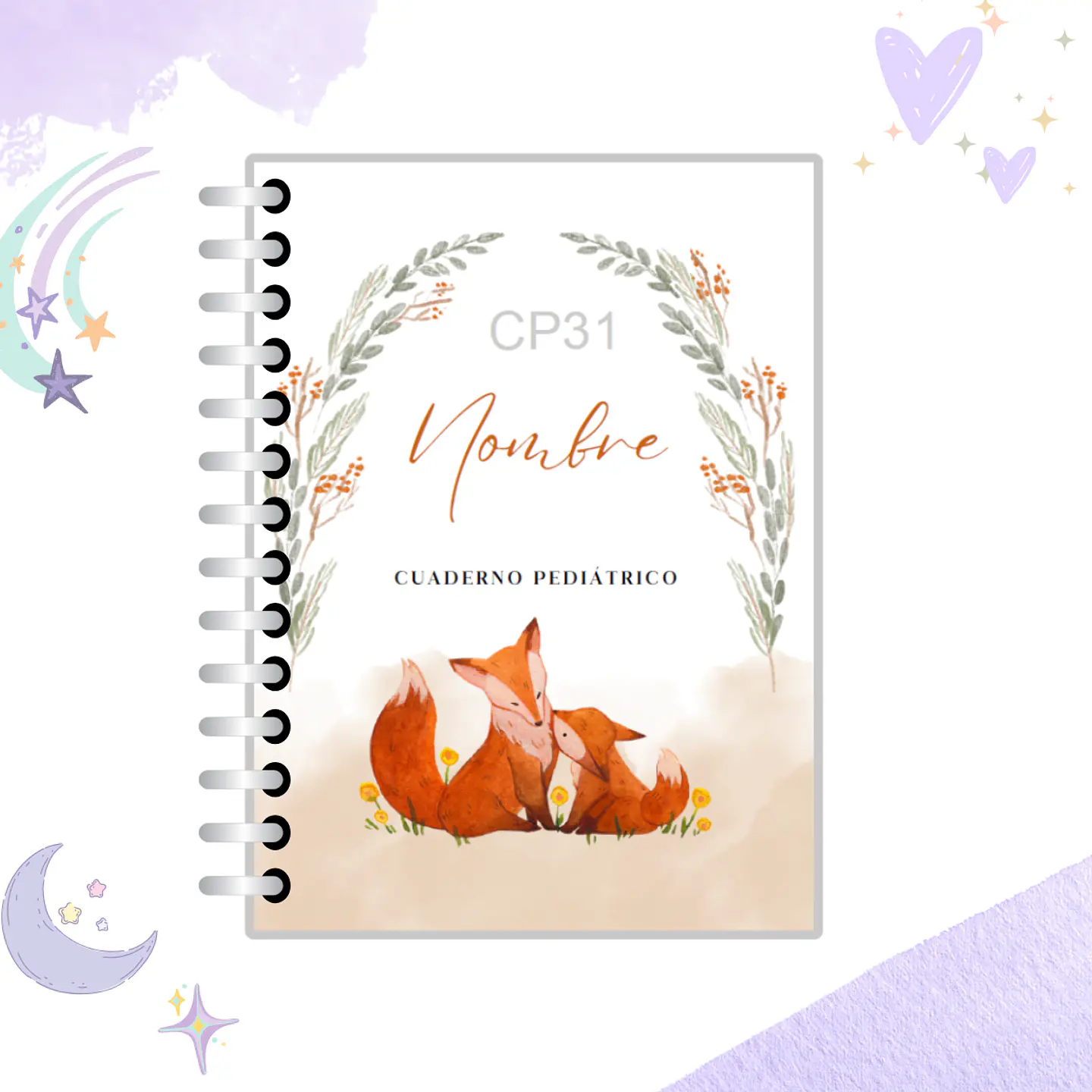 Cuaderno Pediátrico - Rosa 32