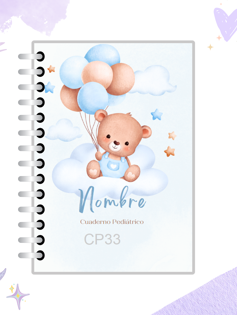 Cuaderno Pediátrico - Rosa 33