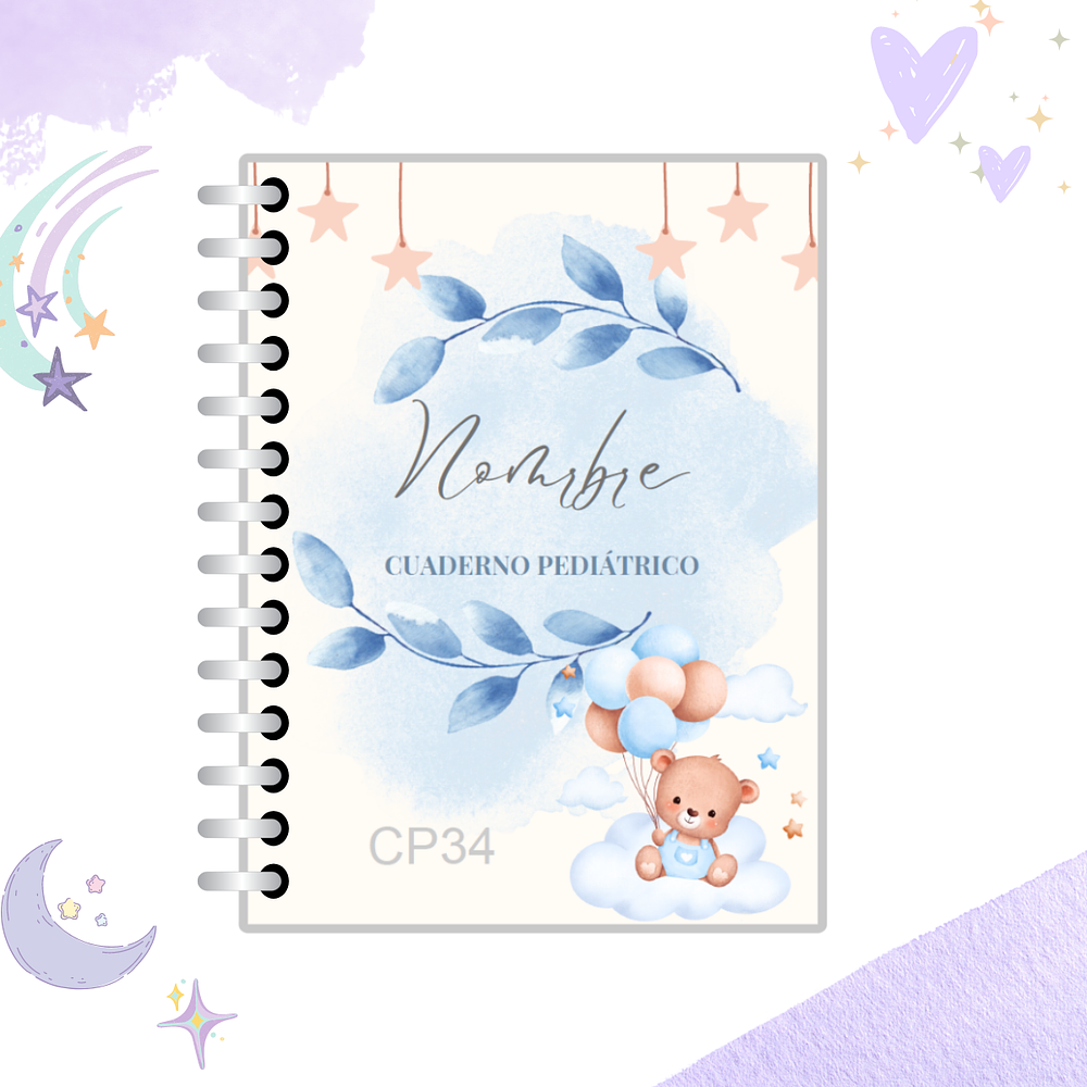 Cuaderno Pediátrico - Rosa