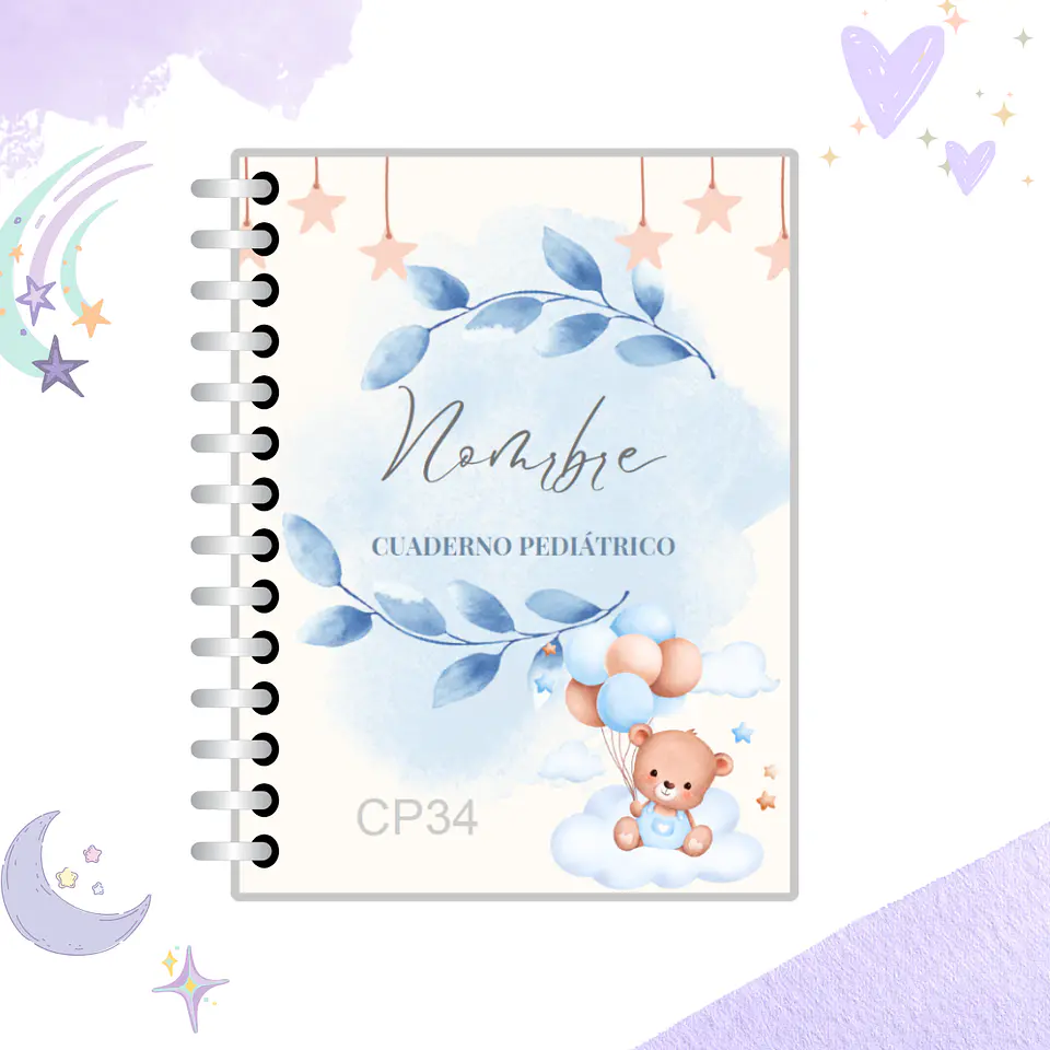 Cuaderno Pediátrico - Rosa 35