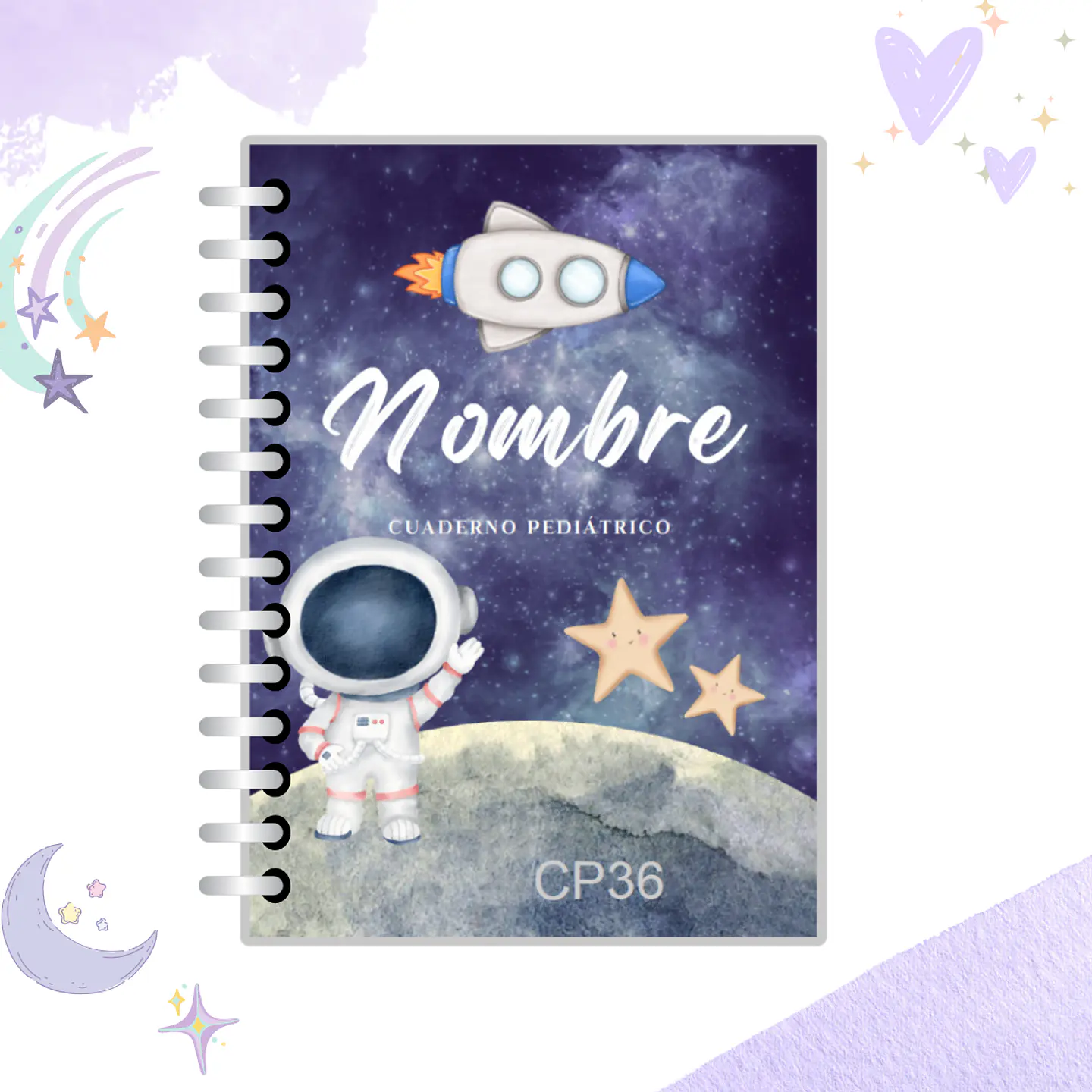 Cuaderno Pediátrico - Rosa 12