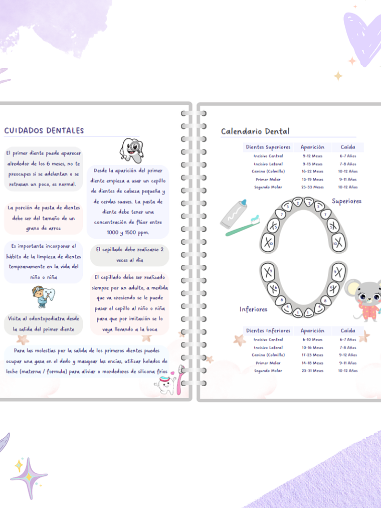 Cuaderno Pediátrico - Rosa 5