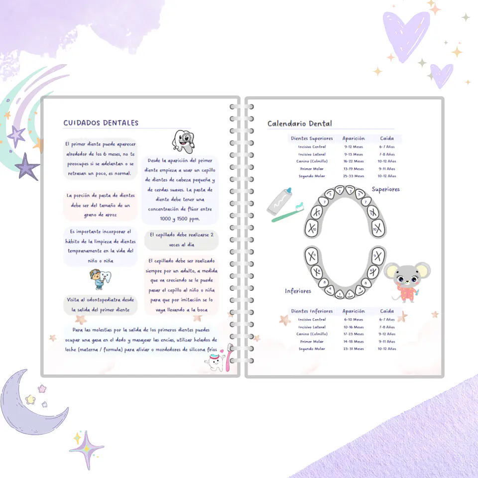 Cuaderno Pediátrico - Rosa 6